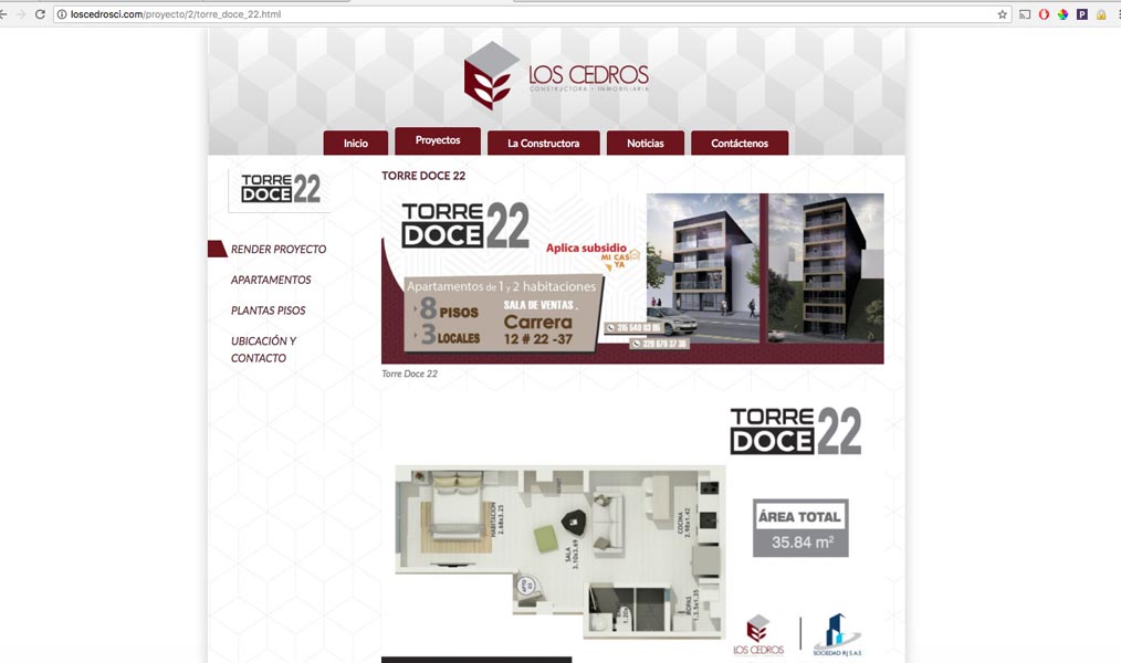 Los Cedros Constructora - Invektor